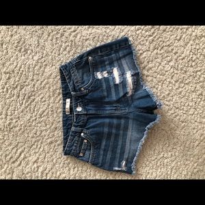 Jean shorts